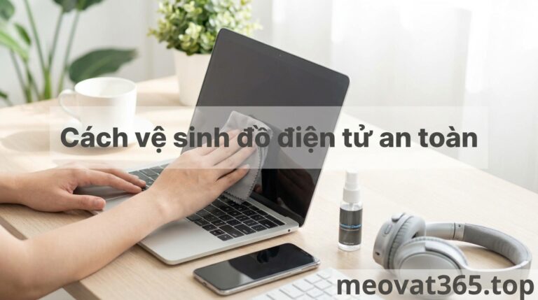cách vệ sinh đồ điện tử