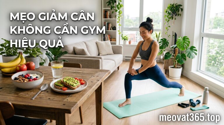 Mẹo giảm cân không cần gym