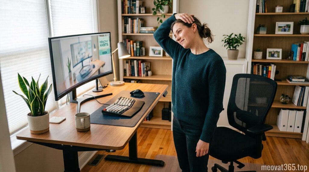 mẹo giảm đau nhức văn phòng
