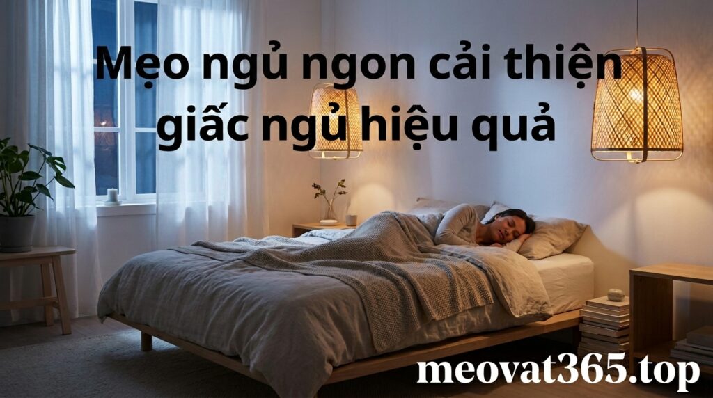 mẹo ngủ ngon