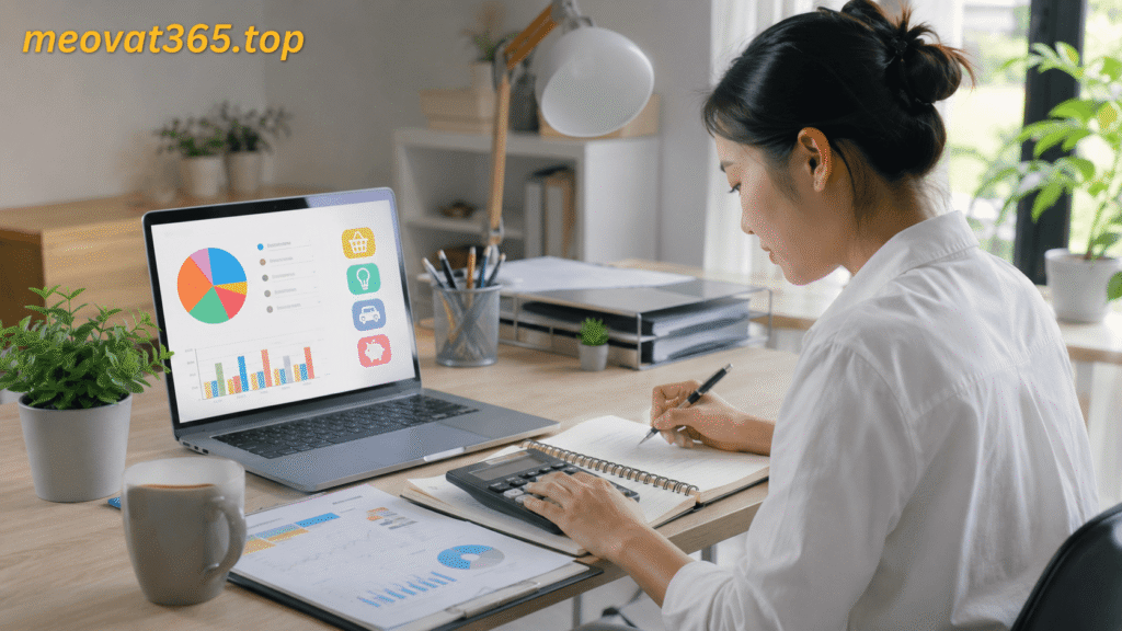 Lập ngân sách sinh hoạt hàng tháng theo nhóm chi phí