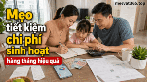 mẹo tiết kiệm chi phí sinh hoạt
